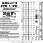 Expired Menards Rebate Form 5066