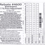 Menards Price Adjustment Rebate Forms