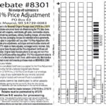 Menards Rebate Adjustment Form March 2022