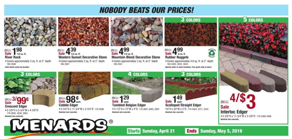 11 Rebate At Menards Dates