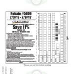 2023 Menards 11 Rebate