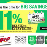 Does Menards Have Their 11 Rebate Going On Right Now