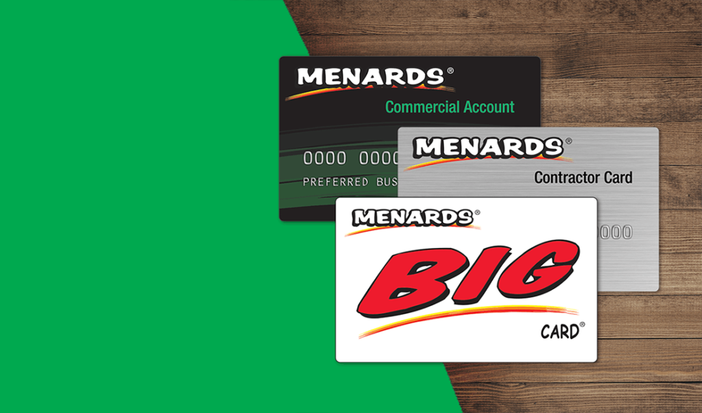 Menards Big Card Rebate