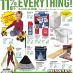 Menards Rebate Sale