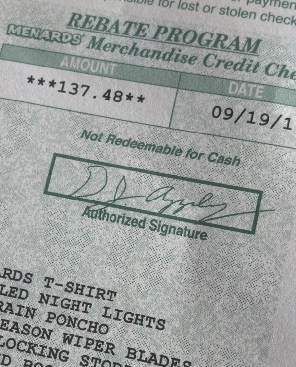 Where To Mail Menards Rebate Form