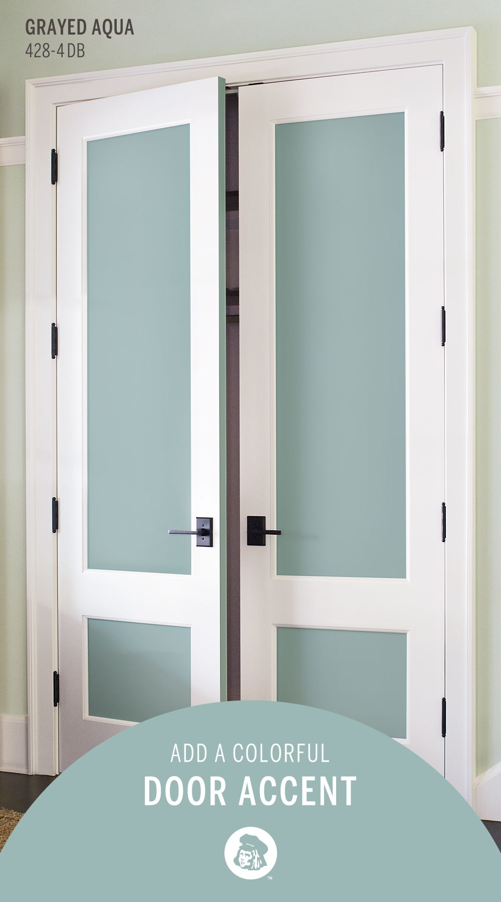 Painted Accent Door DIY Home Improvement Project In 2021 Accent Doors Menards Dutch Boy Paint Rebate