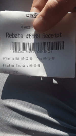 What Happens If You Lose Your Menards Rebate