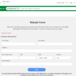 Filing Menards Rebates Online