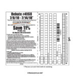 Menards Mail In Rebate 4168