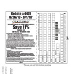 Rebate 4478 At Menards Store Need