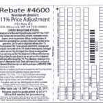 Price Adjustment Rebate Menards
