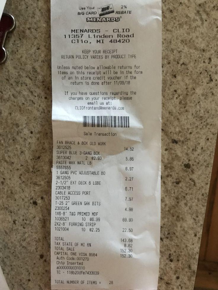 Why Am I Not Getting My Menards Rebate